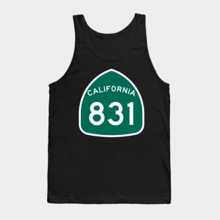 California Highway 831 Sign Tank Top